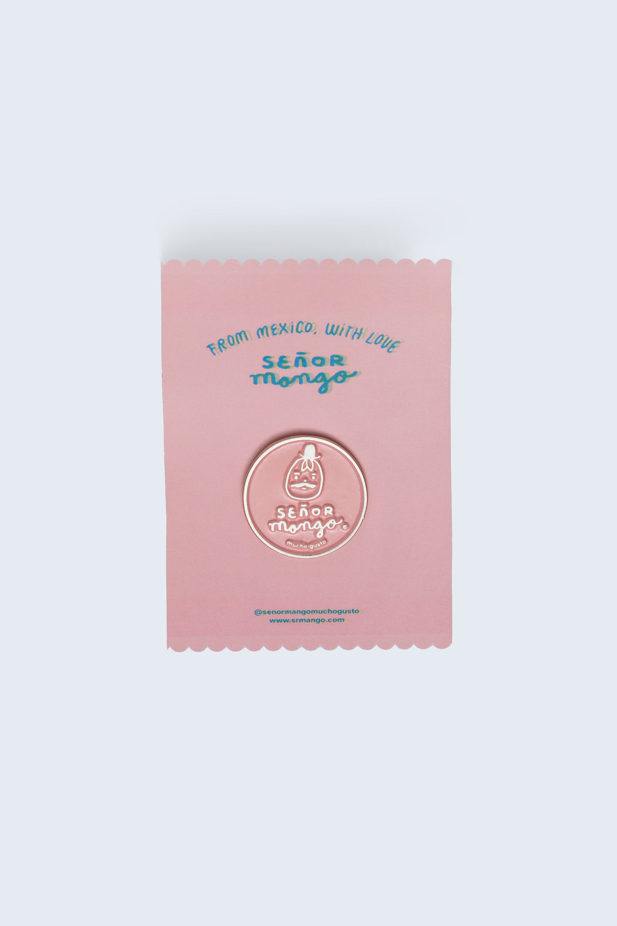 Pin Rosa Señor Mango